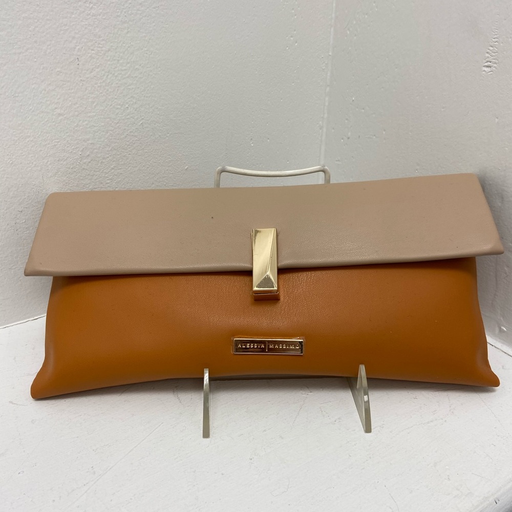 Burnt Orange Clutch